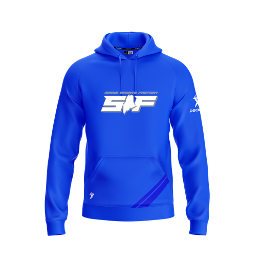 [CUS-DFW-SUHOOD-FLC-LSL-RYL-YXS-LOGO2] Summit Hoodie (Youth XS, Royal, Logo 2)