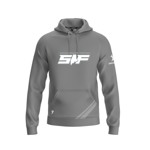 [CUS-DFW-SUHOOD-FLC-LSL-GRY-YXS-LOGO2] Summit Hoodie (Youth XS, Gray, Logo 2)