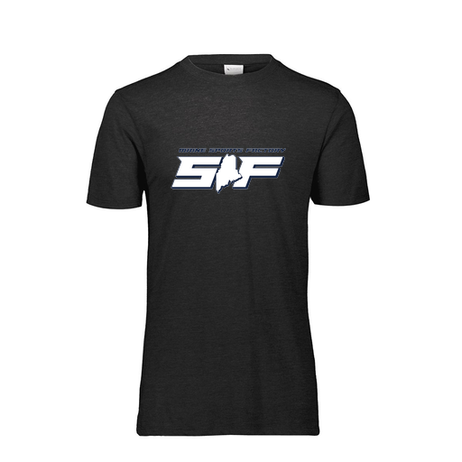 [3066.K94.S-LOGO1] Youth Ultra-blend T-Shirt (Youth S, Black, Logo 1)