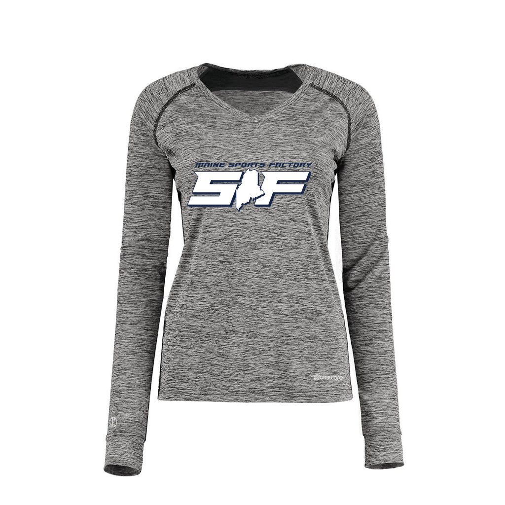 Ladies Electric Long Sleeve Shirt