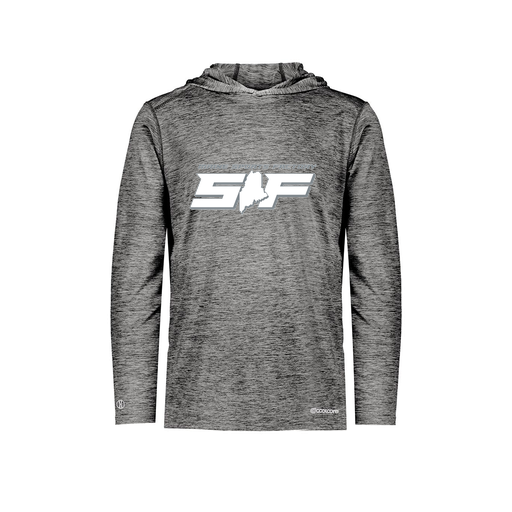 [CUS-DFW-CHGHOOD-PER-LSL-BLK-AS-LOGO2] Men's Charge Hoodie (Adult S, Black, Logo 2)