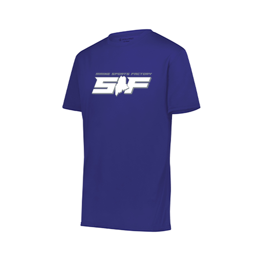 [222818.747.S-LOGO2] Men's Movement Dri Fit Shirt (Adult S, Purple, Logo 2)