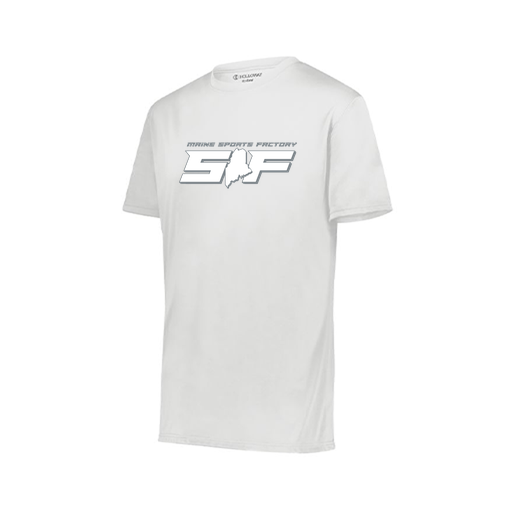 [222819.005.XXS-LOGO2] Youth Movement Dri Fit Shirt (Youth XXS, White, Logo 2)