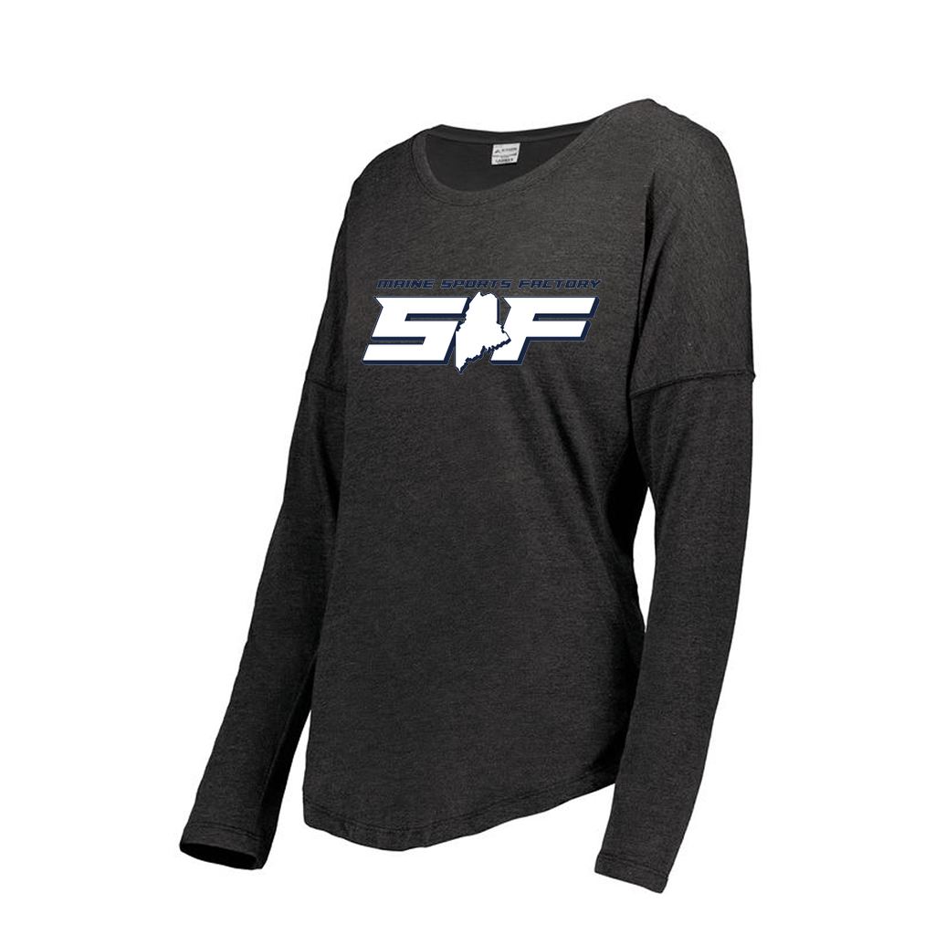 Decker Women's Tri-Blend T-Shirt - Long Sleeve